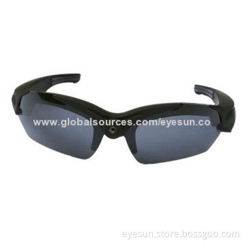 Spy Camera Sunglasses with Full HD 1,080P, 142 Degrees Wide Angle and Anti-UVNew